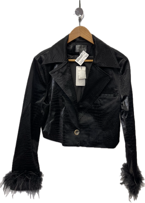 Vist Large View of Product Image Which is Used Line and Dot Short Light Jacket M-8/10