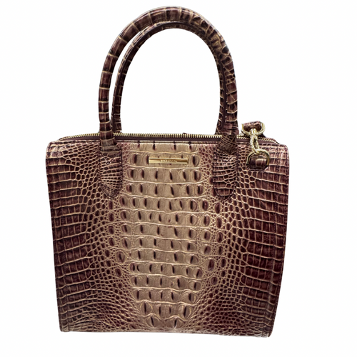 Vist Large View of Product Image Which is Used Brahmin Xlarge Leather Handbag