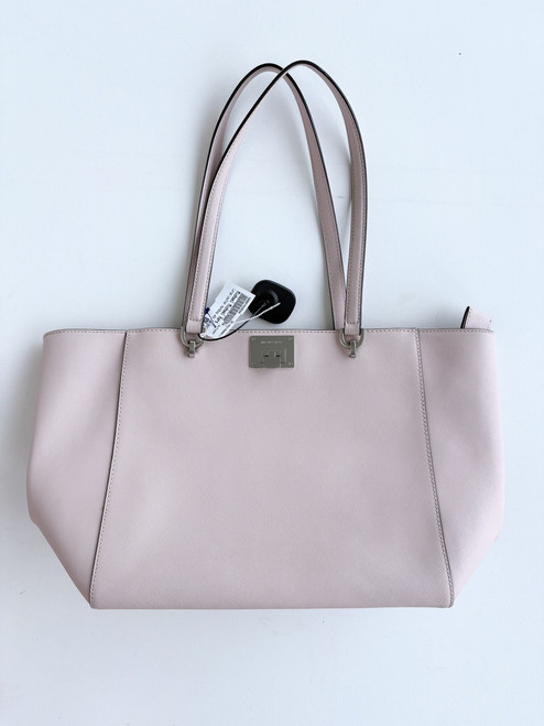 Vist Large View of Product Image Which is Used Michael Michael Kors Large Leather Handbag