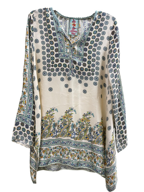 Vist Large View of Product Image Which is Used Johnny Was Long Sleeve Top XS-0/2