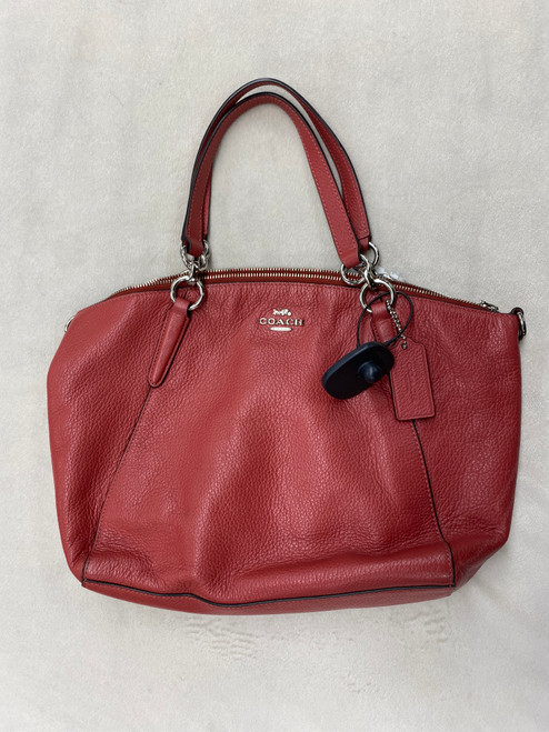 Vist Large View of Product Image Which is Used Coach Small Leather Handbag