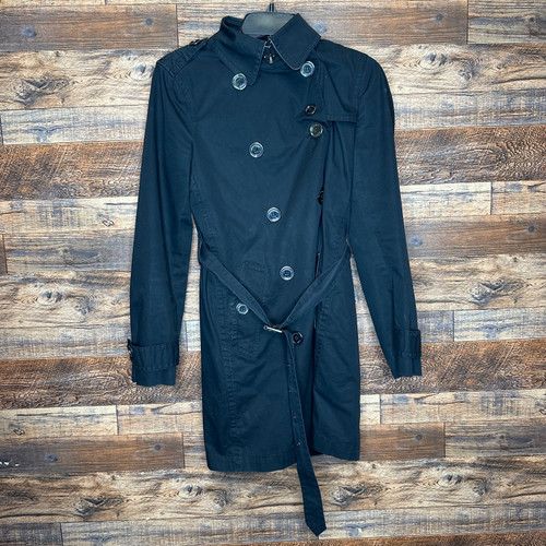 Vist Large View of Product Image Which is Used Burberry Long Light Jacket S-4/6