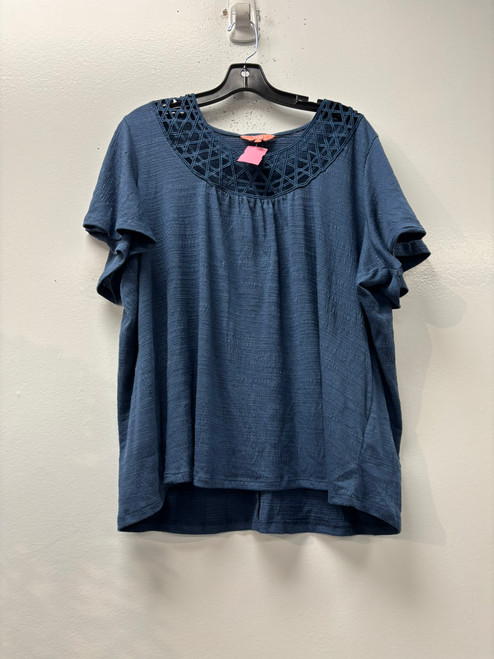 Vist Large View of Product Image Which is Used Unbranded Short Sleeve Top 2X-20