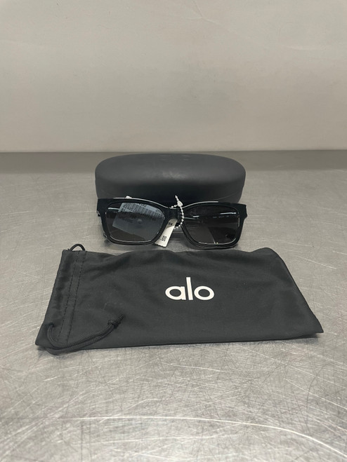 Vist Large View of Product Image Which is Used Black Alo Yoga Sunglasses