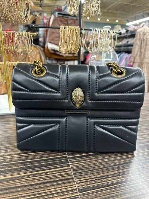 Used Kurt Geiger Large Leather Handbag 60031-S000779497 Vist Large View of Product Image Which is Used Kurt Geiger Large Leather Handbag