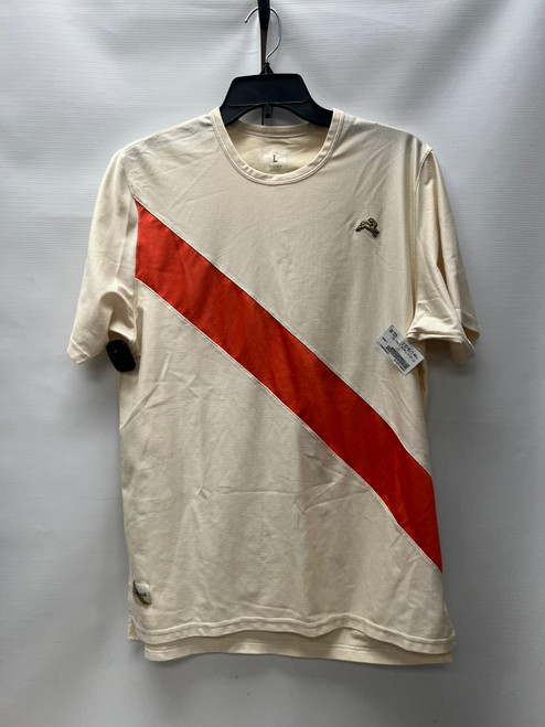Used Tracksmith Mens Short Sleeve Top L/16-16.5 60132-S000112570 Vist Large View of Product Image Which is Used Tracksmith Mens Short Sleeve Top L/16-16.5