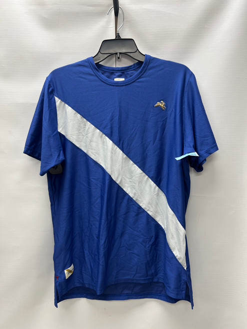 Vist Large View of Product Image Which is Used Tracksmith Mens Short Sleeve Top L/16-16.5
