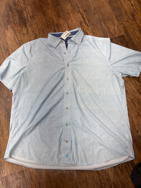 Used Johnnie-O Mens Short Sleeve Top XL/17-17.5 60032-S000648159 Vist Large View of Product Image Which is Used Johnnie-O Mens Short Sleeve Top XL/17-17.5