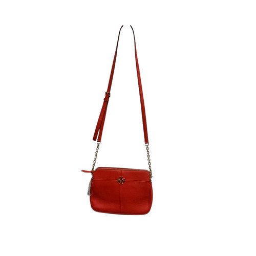 Vist Large View of Product Image Which is Used Tory Burch Small Leather Handbag