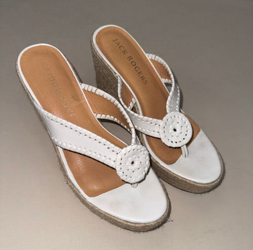 Vist Large View of Product Image Which is Used Jack Rogers Wedge Sandals 7.5