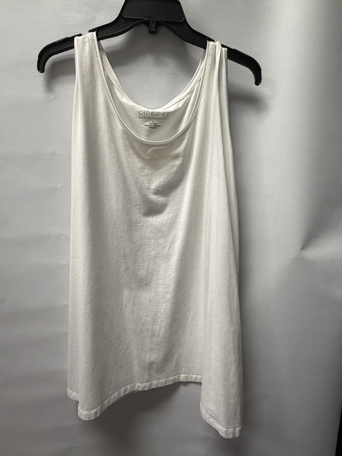 Vist Large View of Product Image Which is Used Catherine's Sleeveless Top F 3X-22