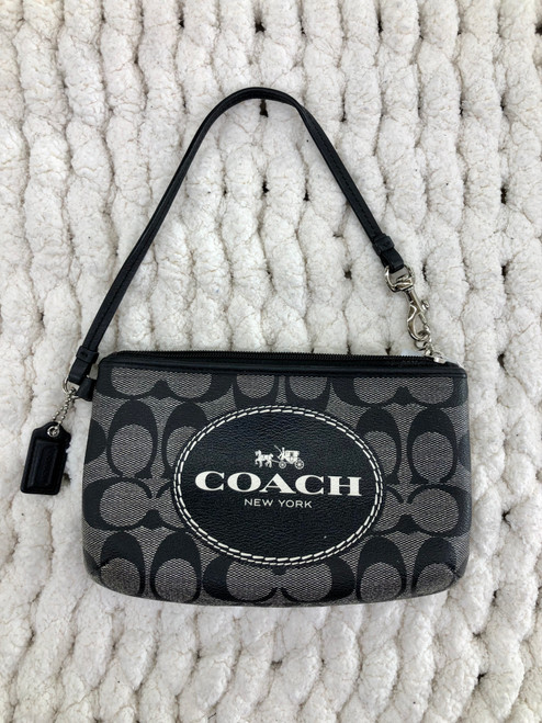 Vist Large View of Product Image Which is Used Coach Wristlet