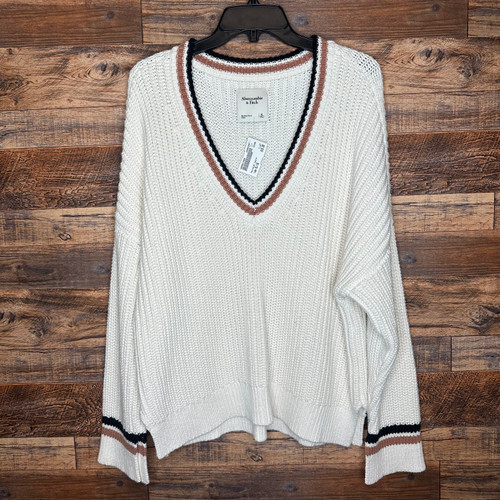 Vist Large View of Product Image Which is Used Abercrombie & Fitch Heavyweight Sweater XL-16