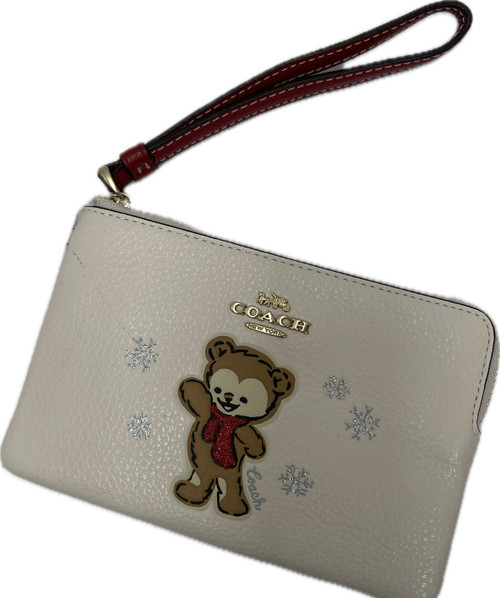 Vist Large View of Product Image Which is Used Coach Leather Wallet