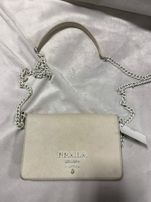 Vist Large View of Product Image Which is Used Prada Small Leather Handbag