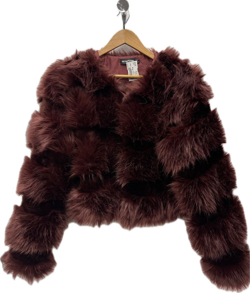 Vist Large View of Product Image Which is Used Pretty Little Thing Short HeavyCoat L-12/14