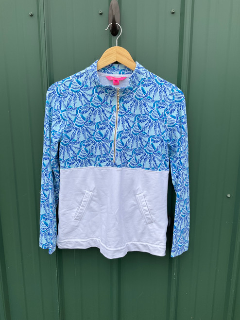 Vist Large View of Product Image Which is Used Lilly Pulitzer Lightweight Sweater F S-4/6