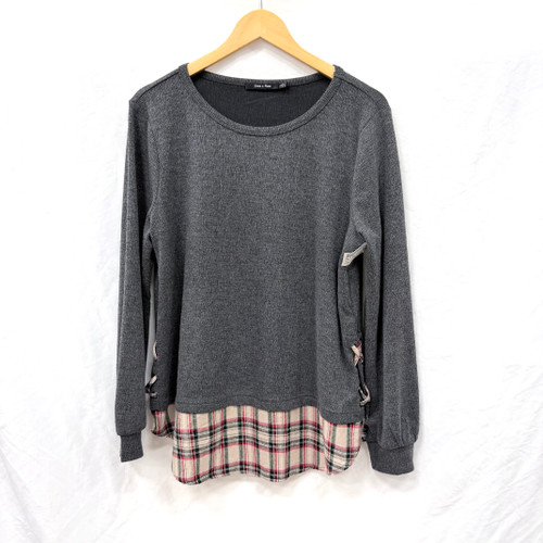 Vist Large View of Product Image Which is Used Doe & Rae Long Sleeve Top P L-12/14