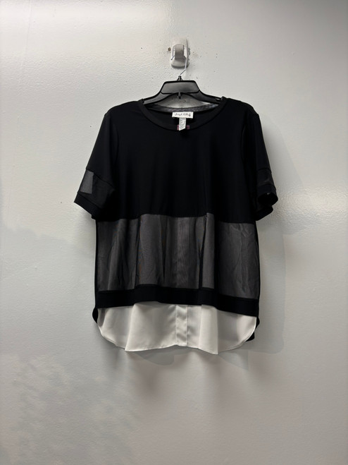 Vist Large View of Product Image Which is Used Joseph Ribkoff Short Sleeve Top L-12/14