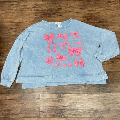 Vist Large View of Product Image Which is Used Peach Love Long Sleeve Top L-12/14