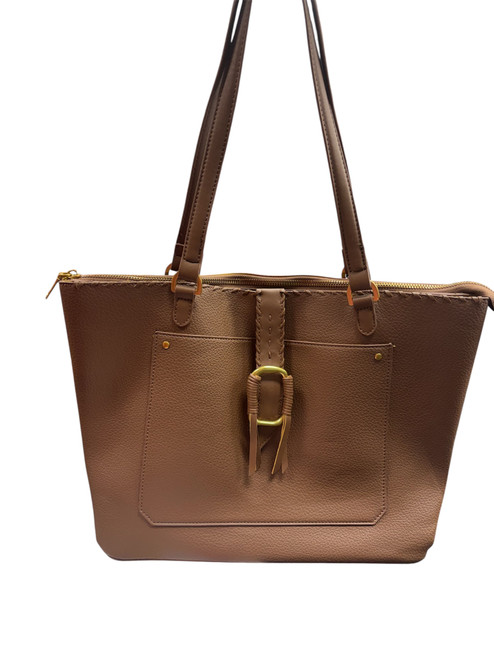 Vist Large View of Product Image Which is Used Steve Madden Large Leather Handbag