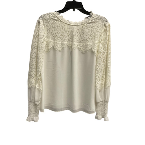 Vist Large View of Product Image Which is Used White House Black Market Long Sleeve Top L-12/14