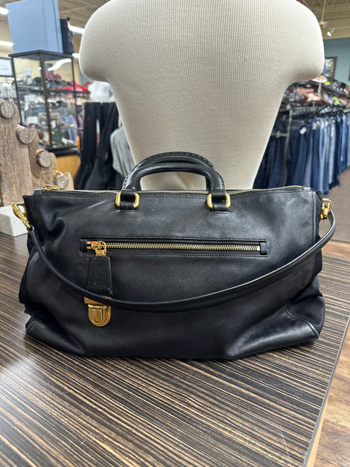 Vist Large View of Product Image Which is Used Prada Large Leather Handbag