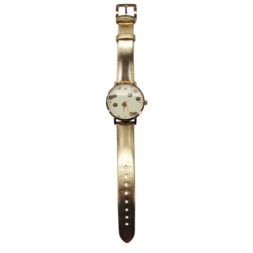 Vist Large View of Product Image Which is Used Kate Spade New York Leather Band Watch