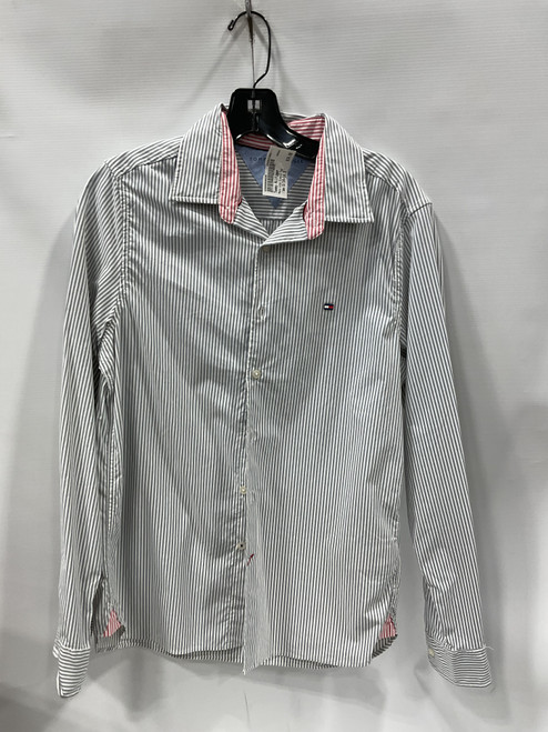 Vist Large View of Product Image Which is Used Tommy Hilfiger Mens Long Sleeve Top S/14-14.5