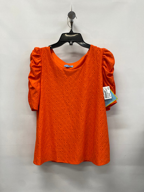 Vist Large View of Product Image Which is Used Cece By Cynthia Steffe Short Sleeve Top M-8/10