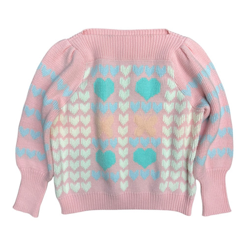 Vist Large View of Product Image Which is Used Loveshackfancy Heavyweight Sweater XL-16