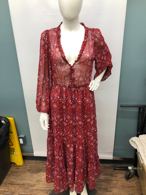 Vist Large View of Product Image Which is Used Zara Long Dress B M-8/10