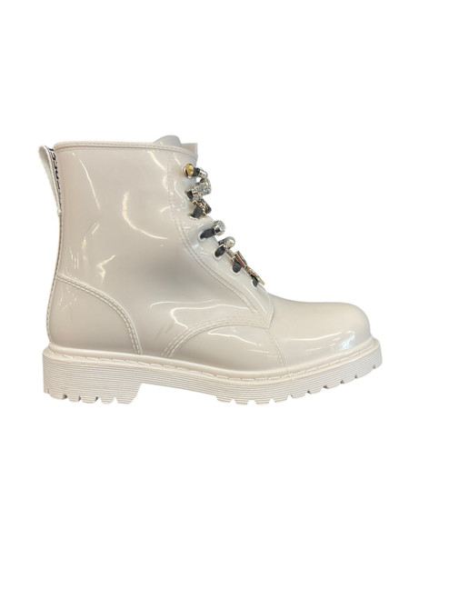 Vist Large View of Product Image Which is Used Karl Lagerfeld Rain Boots 8