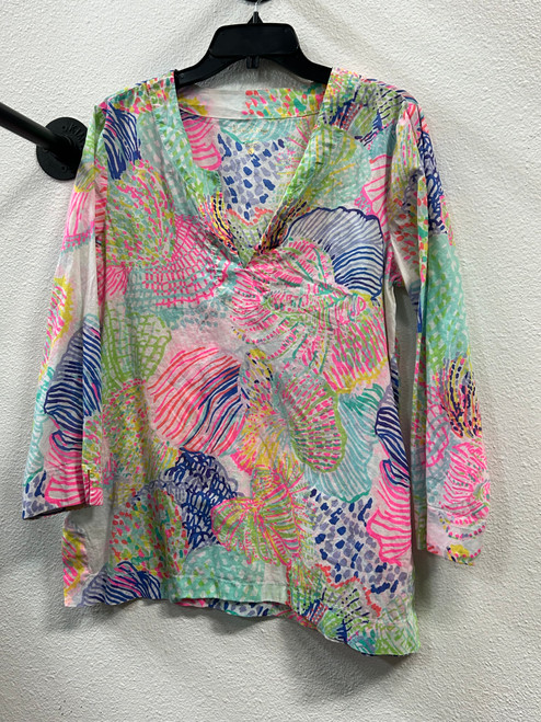 Vist Large View of Product Image Which is Used Lilly Pulitzer Long Sleeve Top L-12/14