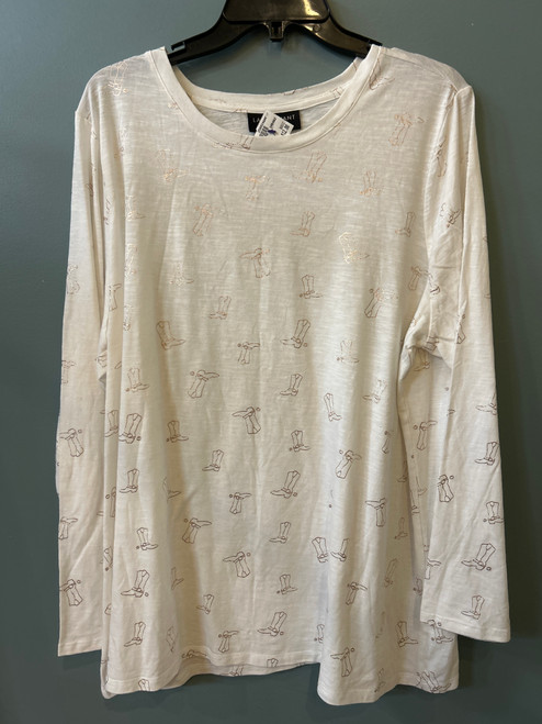 Vist Large View of Product Image Which is Used Lane Bryant Long Sleeve Top 1X-18 sff4
