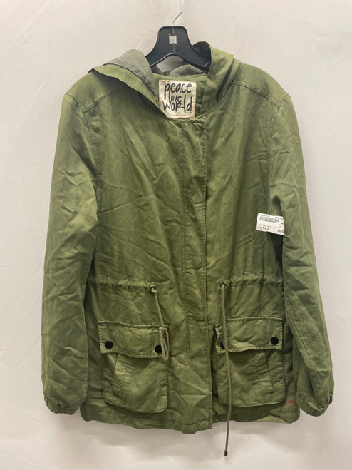 Vist Large View of Product Image Which is Used Green Peace Love World Short Light Jacket M-8/10