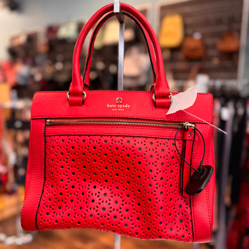Vist Large View of Product Image Which is Used Kate Spade New York Small Leather Handbag