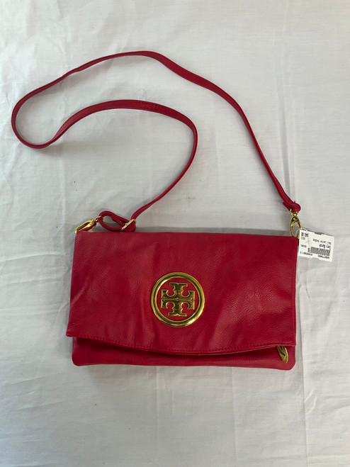 Vist Large View of Product Image Which is Used Tory Burch Small Leather Handbag