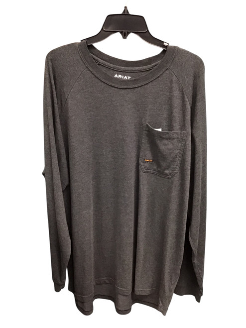 Vist Large View of Product Image Which is Used Ariat Mens Long Sleeve Top 2X/18-18.5