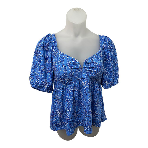 Vist Large View of Product Image Which is Used Lilly Pulitzer Short Sleeve Top XL-16