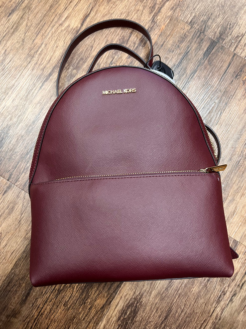 Vist Large View of Product Image Which is Used Michael Michael Kors Large Leather Handbag