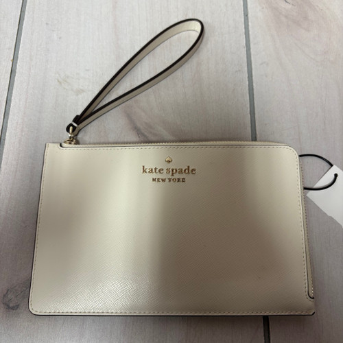 Vist Large View of Product Image Which is Used Kate Spade New York Leather Wristlet