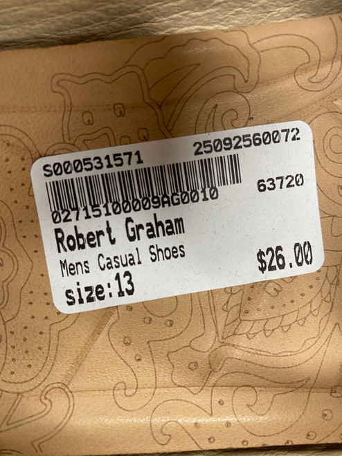 Vist Large View of Product Image Which is Used Robert Graham Mens Casual Shoes 13