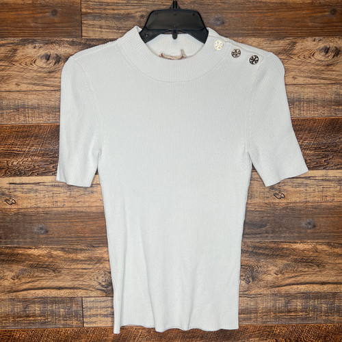 Vist Large View of Product Image Which is Used Tory Burch Short Sleeve Sweater M-8/10
