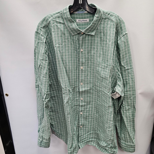 Vist Large View of Product Image Which is Used Tommy Bahama Mens Long Sleeve Top 2X/18-18.5