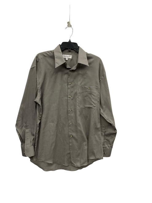 Vist Large View of Product Image Which is Used Yves Saint-Laurent Mens Long Sleeve Top L/16-16.5