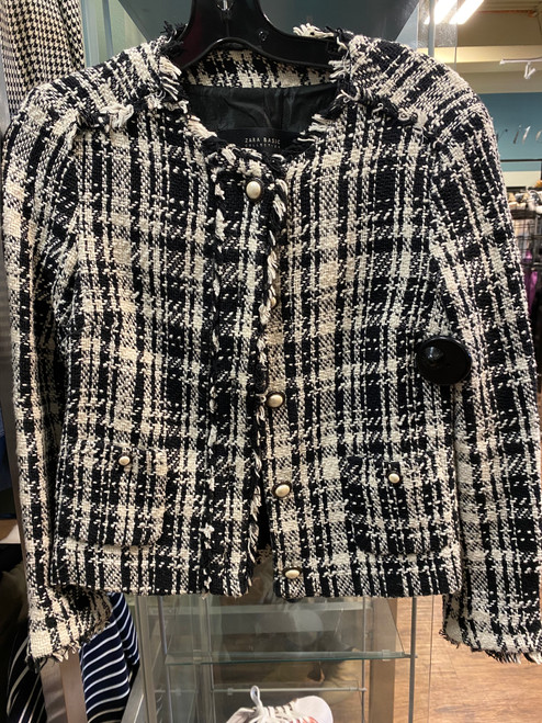 Used Zara Blazer XS-0/2 60100-S000289973 Vist Large View of Product Image Which is Used Zara Blazer XS-0/2