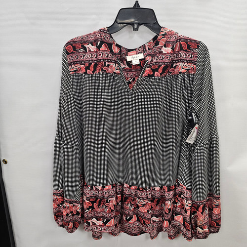 Vist Large View of Product Image Which is Used Style&Co Long Sleeve Top F L-12/14