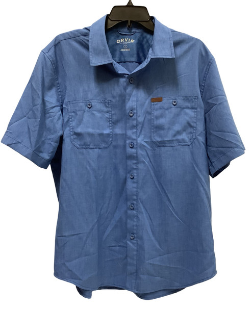 Vist Large View of Product Image Which is Used Orvis Mens Short Sleeve Top L/16-16.5