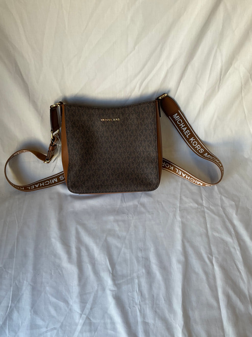 Vist Large View of Product Image Which is Used Michael Michael Kors Large Leather Handbag